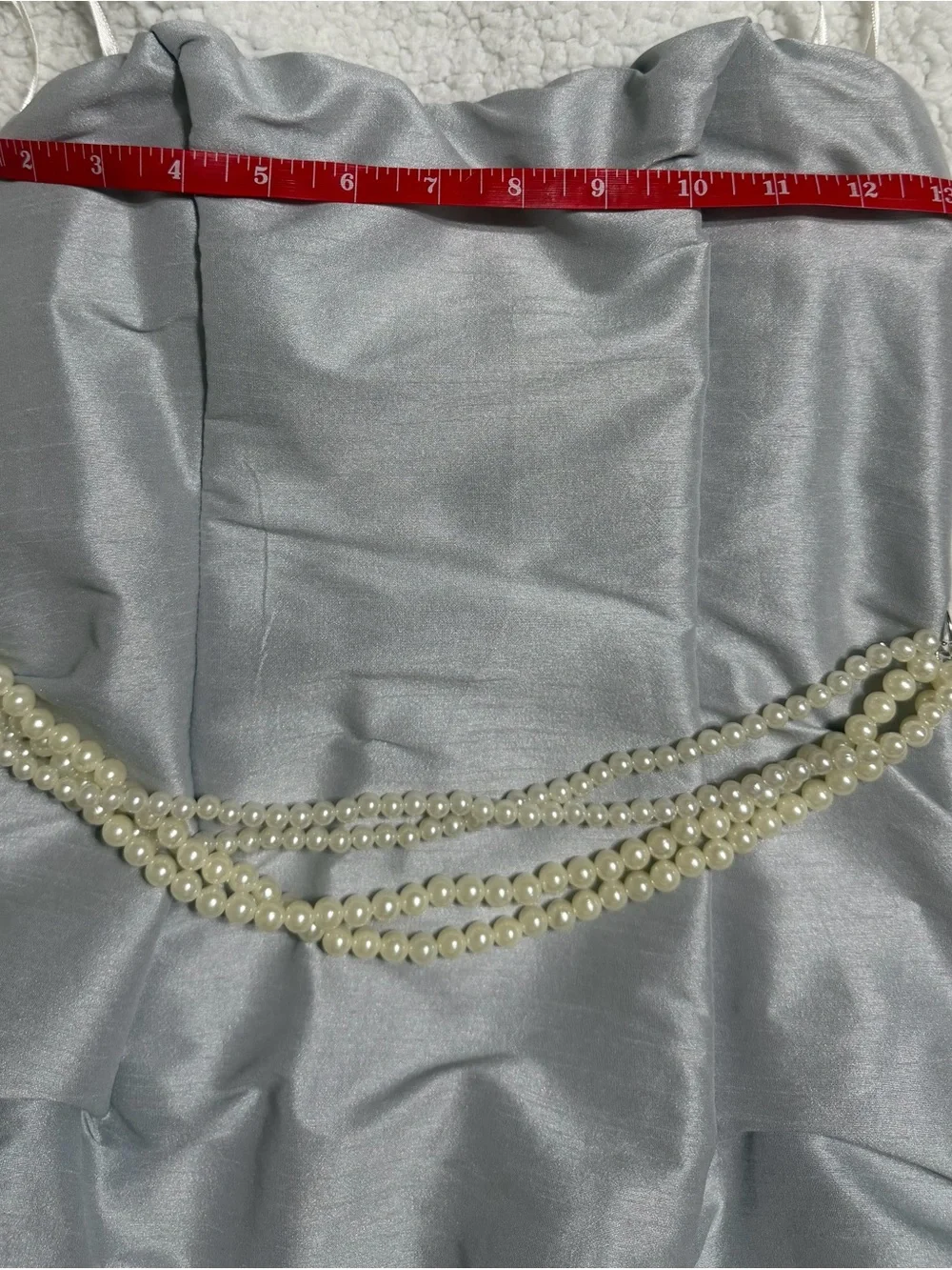 As You Wish Strapless Dress with Pearl Belt